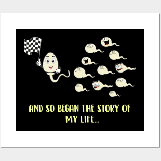 And So Began The Story Of My Life Posters and Art